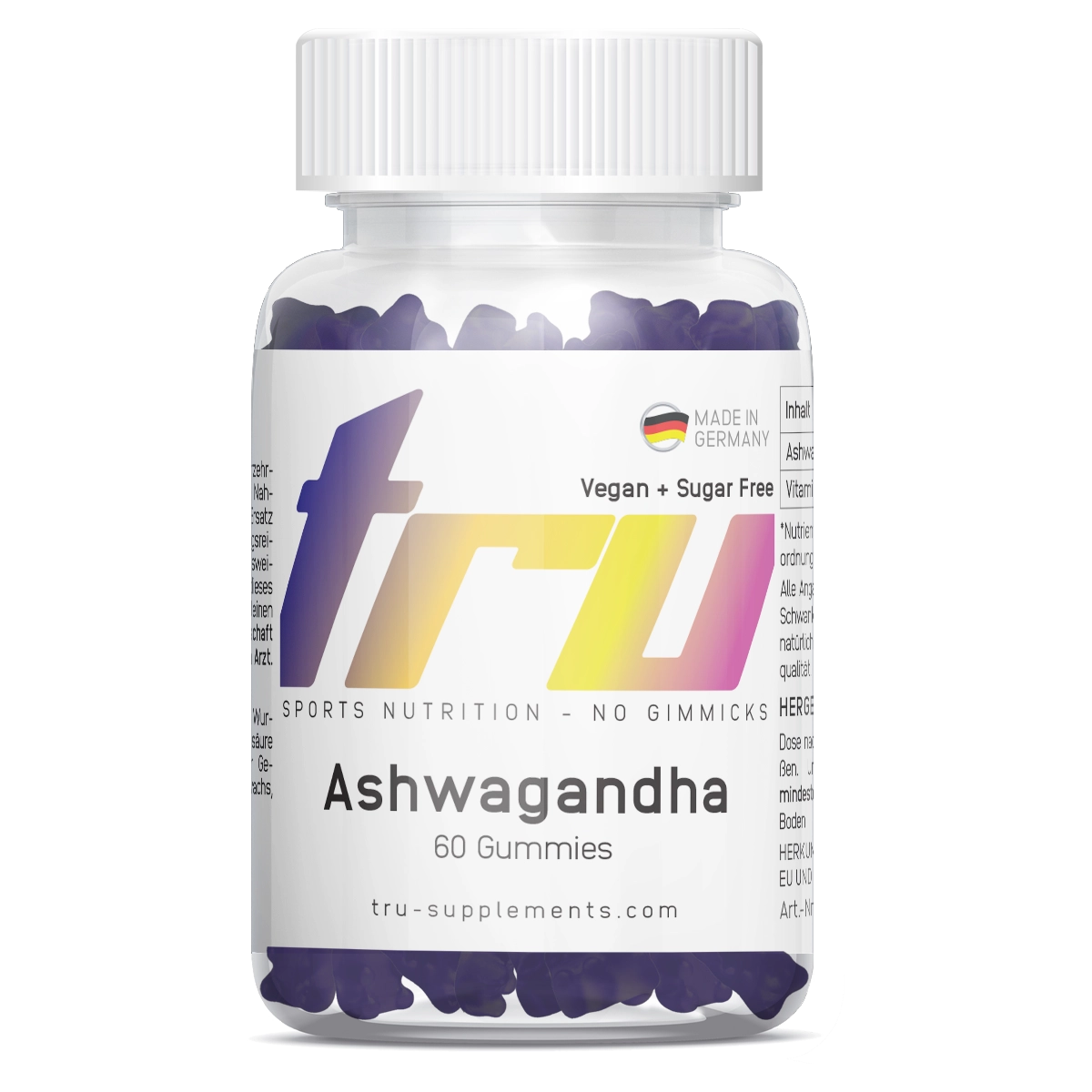 TRU Ashwagandha- 60 Gummies  | TRU