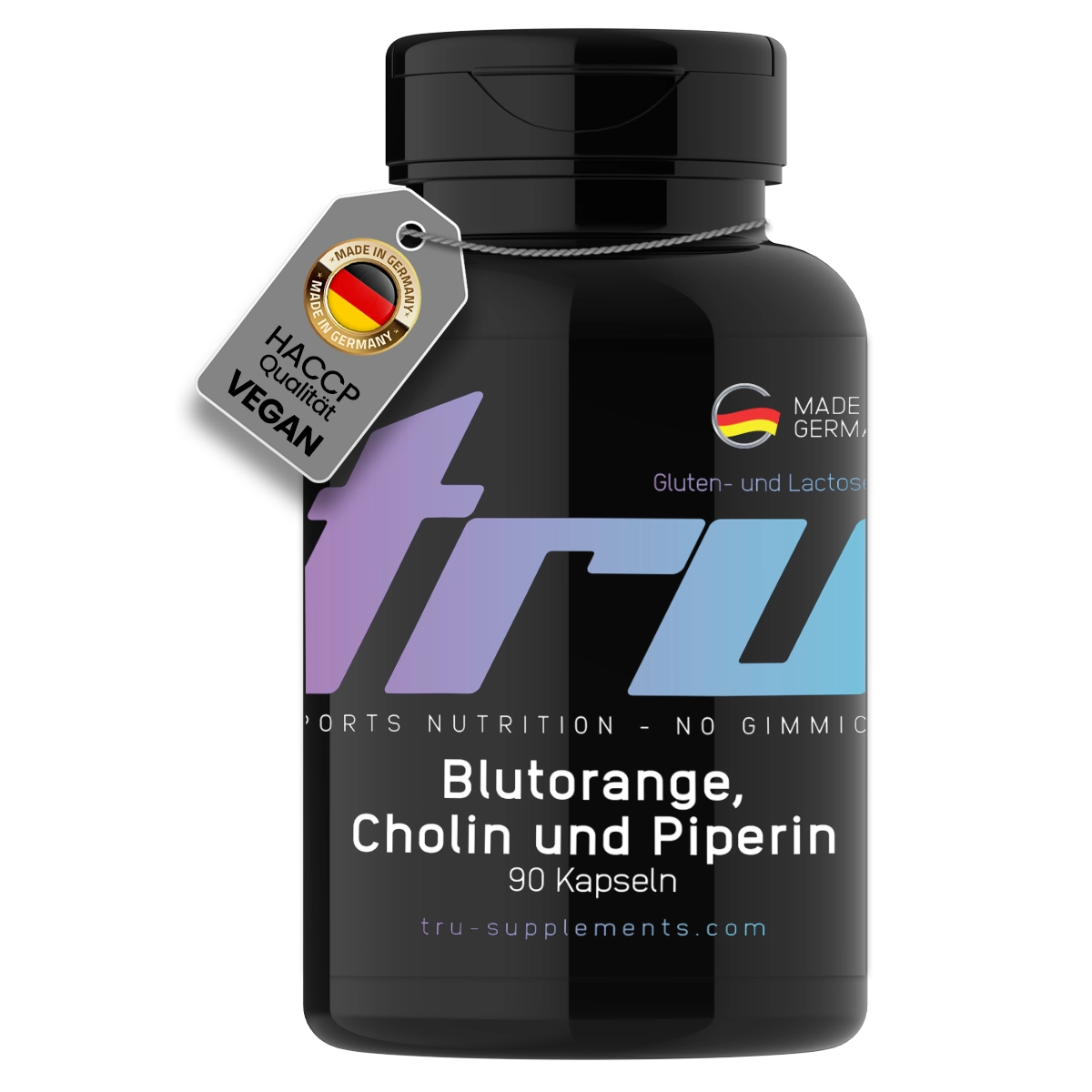 Tru Blutorange; Cholin und Piperine 500mg | TRU Tru Blutorange; Cholin und Piperine 500mg | TRU